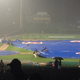 Illustration for article titled Cubs Ground Crew Struggles To Get Tarp On Field, Gets Booed